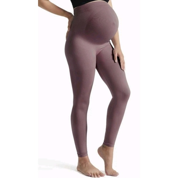 Blanqi Maternity Belly‎ Support Leggings Soft Fawn Size Large - Picture 7 of 7